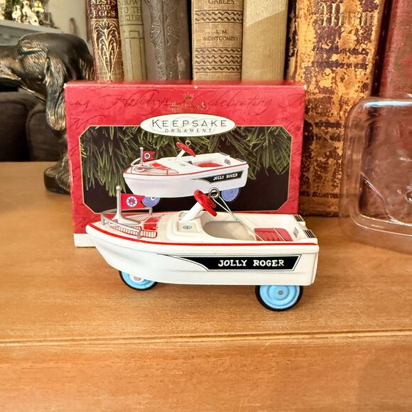 1999 Hallmark Cast Metal Jolly Roger Kiddie Car Classic - Picture 7 of 14